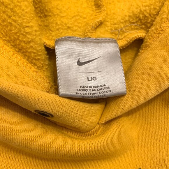 NIKE Vintage Retro Center Swoosh 2000s Pullover Hoodie - Picture 5 of 6